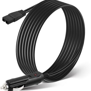 Anina Mini nevera 12 V CC 2 pines cable de alimentación