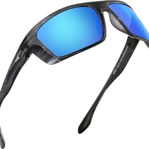 KastKing Huzzah - Lentes de sol deportivos, polarizados y con protección ultravioleta