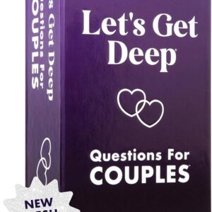 Let's Get Deep de Relatable, juego de cartas de preguntas para parejas.
