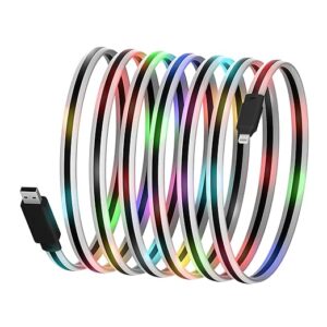 Cargador de iPhone de carga rápida LED