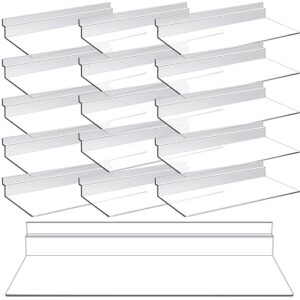 Paquete de 16 estantes de pared de listones de 4 x 10 pulgadas.