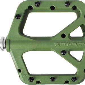 FIFTY-FIFTY Pedales de bicicleta de montaña, pedales compuestos de nailon MTB