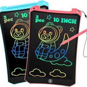 BlueSwan Pizarra Infantil LCD 10 Pulgadas, Tableta Escritura Magnetica.