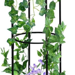 Enrejado de obelisco de jardín para plantas trepadoras al aire libre