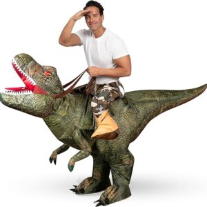 Spooktacular Creations Inflatable Dinosaur Costume Adult.