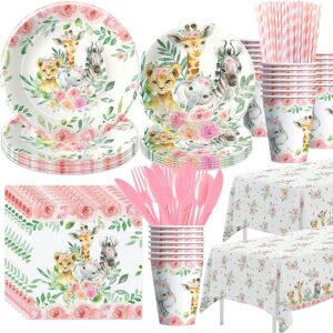 Decoraciones de cumpleaños de safari para niña