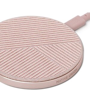 Native Union Drop - Cargador inalámbrico de alta velocidad, Almohadilla de carga inalámbrica