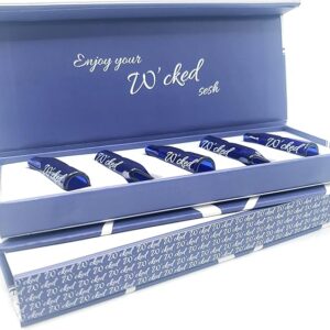 5 puntas de filtro de vidrio W'cked reutilizables para puntas de filtro.