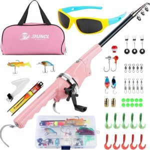 RUNCL Juego de caña de pescar para niños.