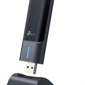 TP-Link AXE5400 WiFi 6E Adaptador USB para PC de escritorio (Archer TXE70UH)
