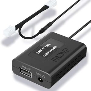 Adaptador de corriente para cámara de tablero (10 pines) para Dodge, Jeep, Ram, Chrysler