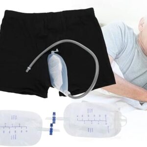 Urinario reutilizable masculino bolsa de orina para orina portátil talla L