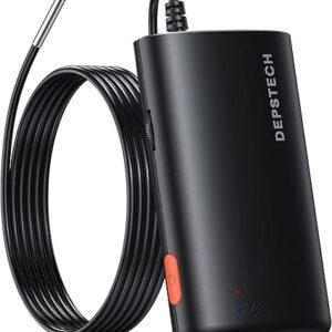 DEPSTECH Endoscopio inalámbrico, boroscopio súper delgado de 0.9 pulgadas para inspección