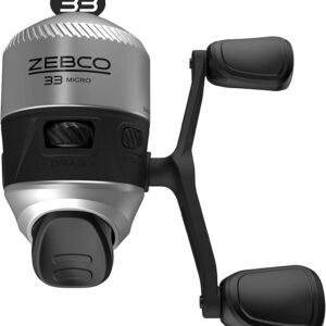 Zebco 33 Carrete de pesca Spincast, recuperación intercambiable a mano derecha o izquierda