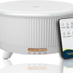 Difusores para aceites esenciales para habitación grande, difusor de aromaterapia de 16.9 fl oz