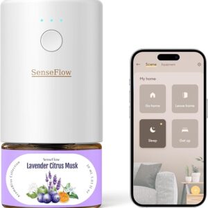 SF101S - Difusor ultrasónico de aceite esencial sin agua inteligente Wi-Fi.