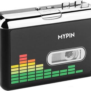 Convertidor de casete USB a MP3, reproductor de música portátil Walkman de casete de audio
