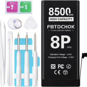8500mAh Upgraded Battery Compatible with iPhone 8 Plus.