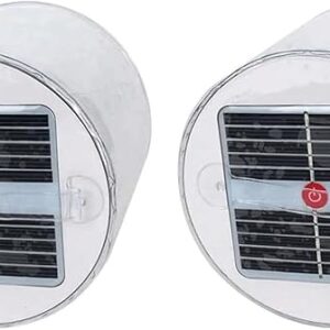 Luces inflables solares, paquete de 2 faroles para tienda de campaña al aire libre, impermeable