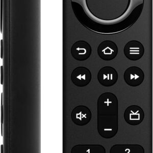 Control remoto de voz de repuesto apto para Fire Smart TV Stick, TV Cube, TV Lite, Stick 4K/4K Max
