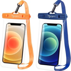 Bolsa universal impermeable para teléfono, paquete de 2, funda impermeable