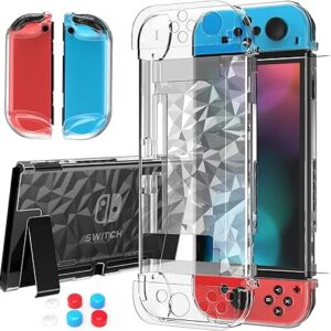 HEYSTOP Case Compatible with Nintendo Switch with Protective Film