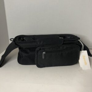 Organizador Cochecito Bolsa Negra Universal Extraíble Portavasos Almacenamiento