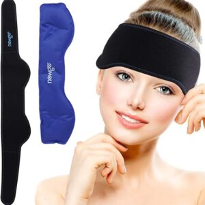 NEWGO Envoltura de cabeza, apto para FSA, envoltura de terapia de hielo para aliviar el dolor