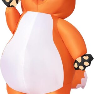 Spooktacular Creations Disfraz de Halloween para adultos, disfraz inflable de cuerpo completo