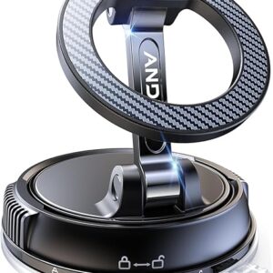 ANDERY Soporte de teléfono para automóvil Magsafe Soporte de teléfono ajustable de 360°