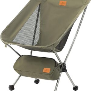 Naturehike YL08 Silla de camping ultraligera, silla de senderismo portátil de 2.38 libras