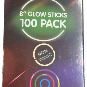 Paquete de 100 palos brillantes Glow Mind