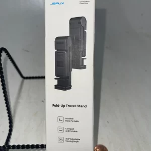 2 Soporte de viaje plegable JSAUX (NEGRO) SP0206A Travel Essentials Soporte para teléfono