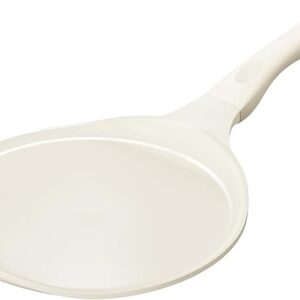 Redchef - Sartén antiadherente para crepé, de cerámica de 10 pulgadas (color beige)