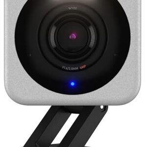 WYZE Cam v4 - Cámara de seguridad intelig. 2.5K HD Wi-Fi, p/int./ext., monitoreo