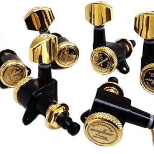 Guyker Afinadores con broche para guitarra (6 para la derecha) - Clavijas de afinación