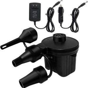 Newpol Bomba de cama inflable, bomba de aire eléctrica (100 galones/minuto) para camas de colchón