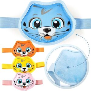 Paquetes de hielo Everlasting Ice RX para niños con correa (paquete de 4). Compresas de gel reutilizables para lesiones infantiles