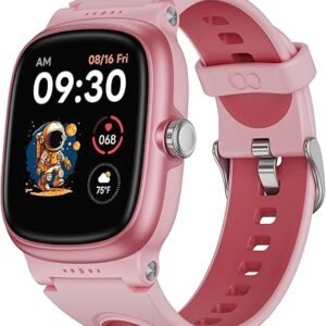 Reloj inteligente para niños con monitor de ritmo cardíaco y sueño, juegos/alarma/reloj inteligente