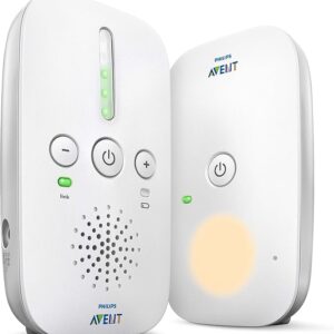 Philips Babyphone Con bateria o red electrica - Alcance 300 m (no viene en caja original)