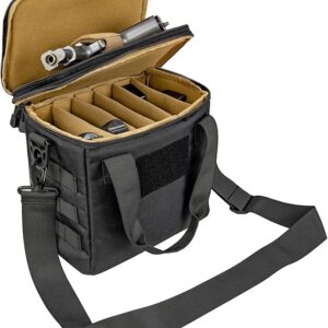 ProCase Bolsa Táctica para Armas de Campo de Tiro, Deluxe Acolchada para Pistolas