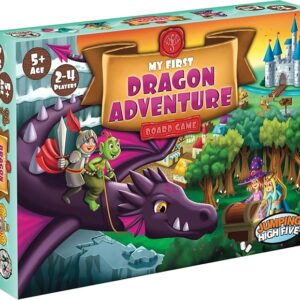 My First Dragon Adventure - Juego de mesa para niños salvan el reino, juego de aventura de fantasía
