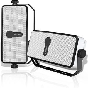 Inwa Altavoz Bluetooth para exteriores, IPX5 impermeable para montaje en pared, inalámbrica