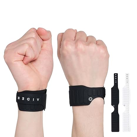 Aider MagGrip - Muñequera impermeable, correa magnética, uso rápido, tamaño libre, se adapta