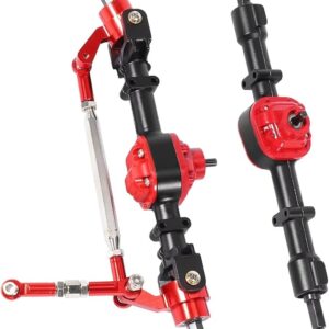 Eje delantero y trasero para coche RC compatible con MN D90 D91 D96 D99S MN90 MN96 MN99 para MN99S