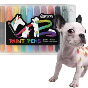 12 colores de tinte para el pelo de mascotas temporal, no tóxico y lavable, color seguro