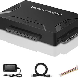 Adaptador USB 3.0 a SATA IDE, lector de disco duro, convertidor de ultra recuperación externo
