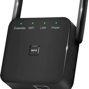 Amplificador de señal WiFi más rápido cubre 10000 pies cuadrados y 80 dispositivos, alta velocidad