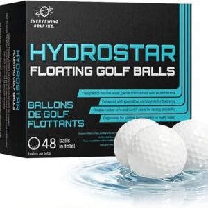 Pelotas de golf flotantes HydroStar: ligeras para obstáculos de agua y práctica en piscina