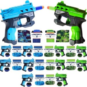 Accesorios para suministros de fiesta Nerf, 10 juegos. Paquete a granel de Nerf, guerra